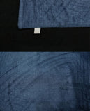 Navy Blue Velvet Dining Set – Table Runner, 6 Placemats & 6 Spoon Covers