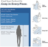 Cotton Waffle King Size Blanket Summer Blanket Bamboo for Luxury Throws