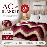Luxury Rosewood Swirl Fleece Blanket – Double Bed
