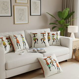 Dancing African Cushion Covers Pack of 5
