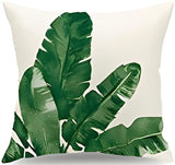 Palm Tropical Leaves Cushion Covers Pack of 4