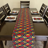 Maitlan Rectangle Geometric Table Runner
