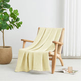 Waffle Thermal Blanket With Pillow King Size
