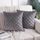 Executive Velvet Cushion Pack Of 2