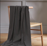 Charcoal Drift Sofa Throws Thermal