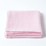 Organic Cotton Waffle Baby Blankets