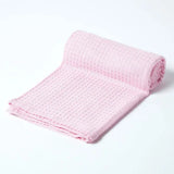 Organic Cotton Waffle Baby Blankets