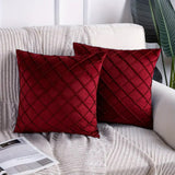 Executive Velvet Cushion Pack Of 2