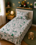 Green Gnomes kids bedding set by Sunny