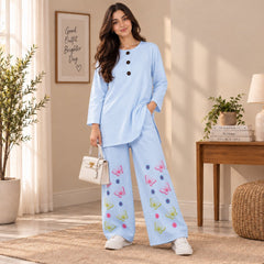 Sky Butterfly Co-ord Set - The Idea