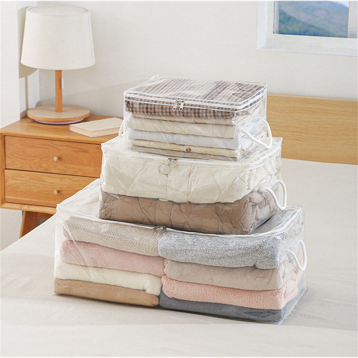 Clothes Storage Containers Pack of 3