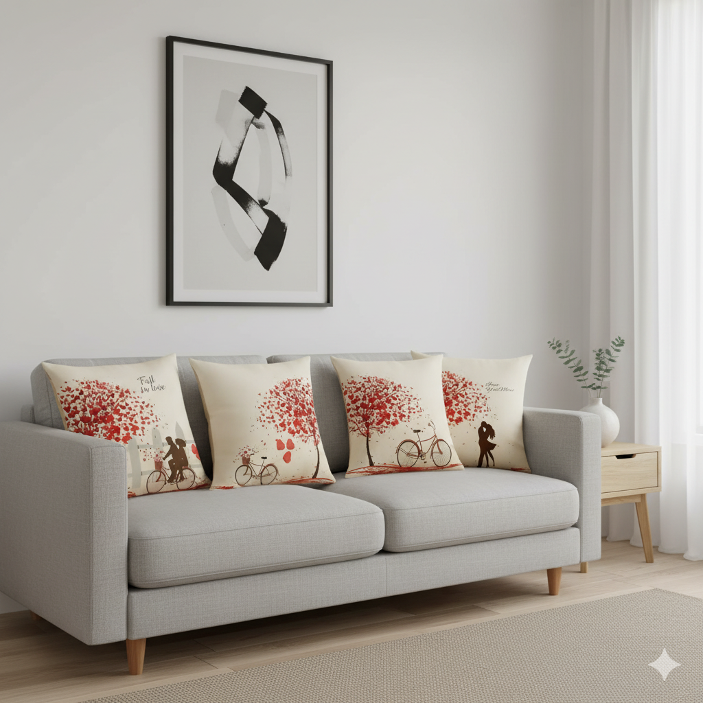 Liberty Flower Cushion Cover Pack of 4