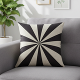 Linen Black and White Cushion Covers Pack of 4