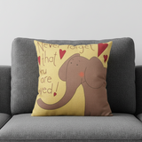 Cute Animal Cat Monkey Cushion Covers Pack of 6