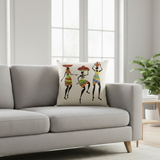 Dancing African Cushion Covers Pack of 5