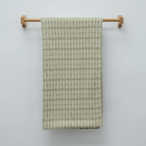Organic Cotton Waffle Baby Blanket Yarn Dyed