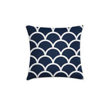 Navy Blue Cushions Covers Pack 4