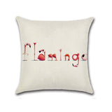 Tropical Flamingo Cushion Covers Pack 5