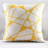 Yellow Copper Cushion Covers Pack 4