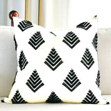 Embroidered V-Shap Cushion Cover Pack of 2