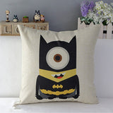 Minions Superheros Cushion Covers Pack Of 7
