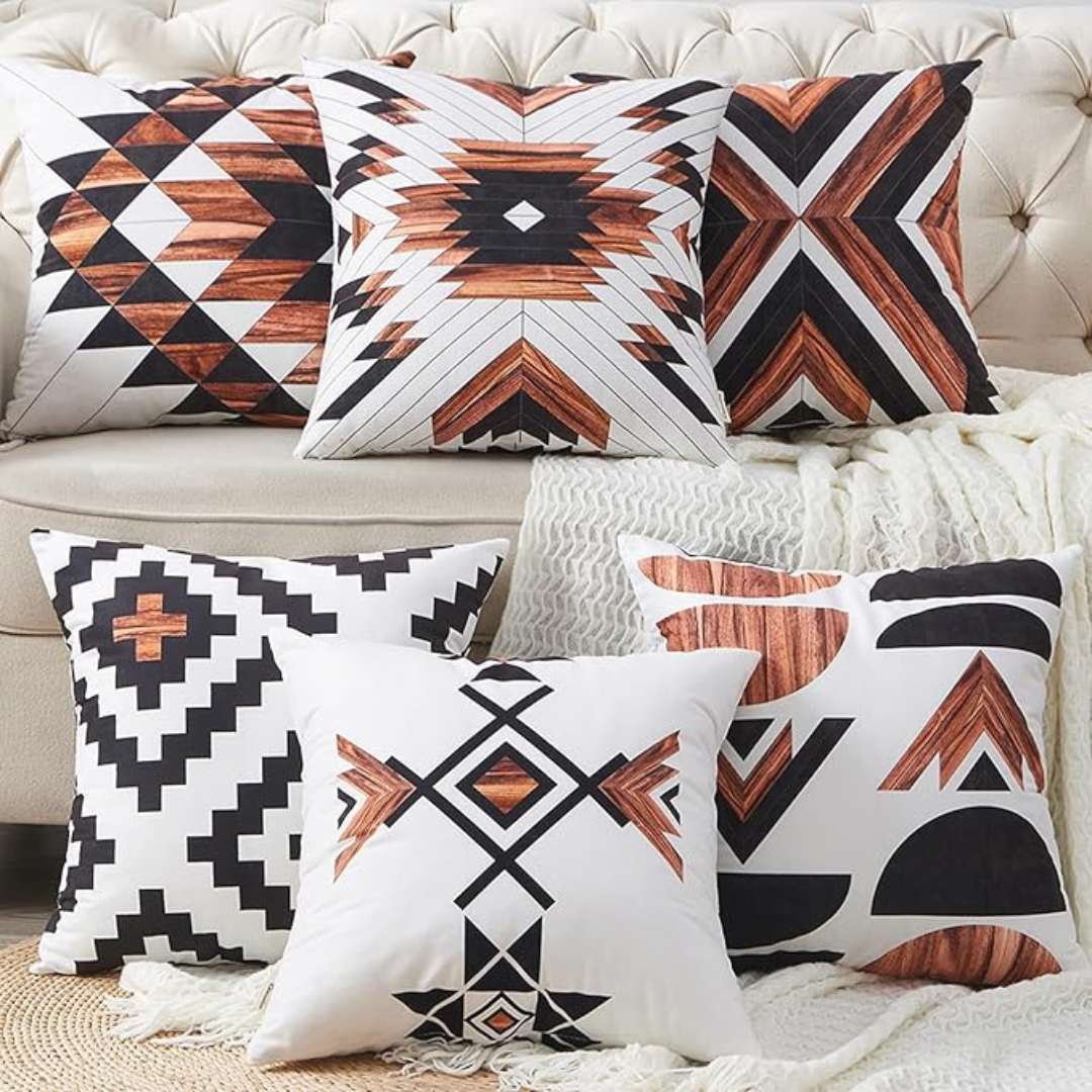 Brown Wooden Texture Pack of 6