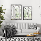 Decorative Black Rectangle Wall Mirror for Entryway, Living Room, Bedroom, Hallway Wall Decor