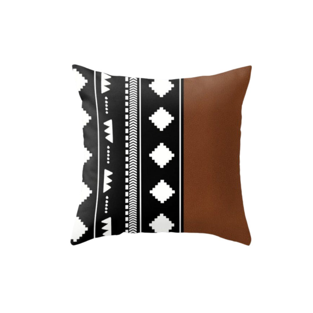 Southwestern Black Cushon Cover