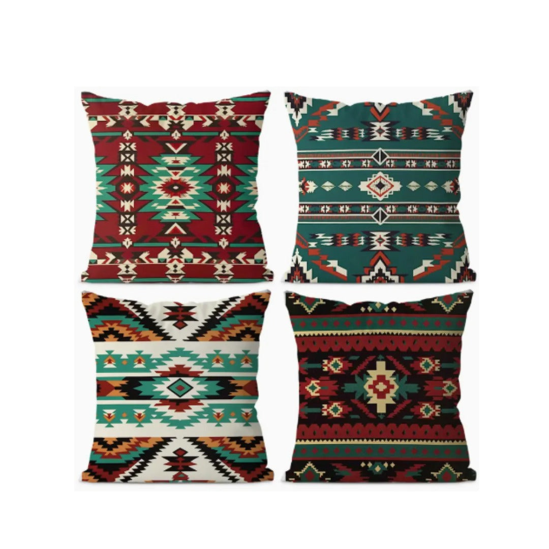 Bohemian Style Cushion Case pack of 4
