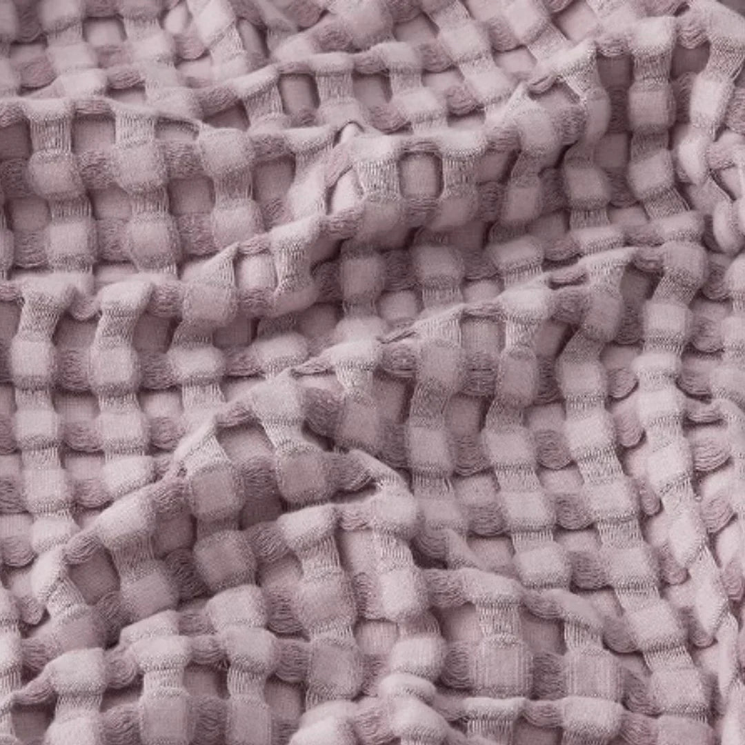 Cotton Waffle King Size Blanket Summer Blanket Bamboo for Luxury Throws