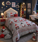 Happy Christmas Gnomes Kids Bedding Set