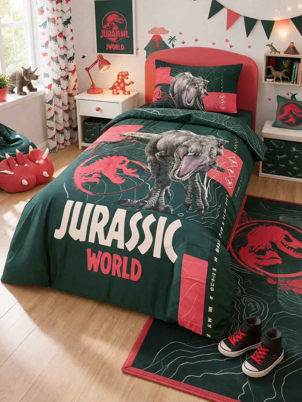 Jurassic World Kids Bedding Set