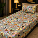 Puppy Faces Kids Bedding Set