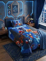 Sonic Speed Squad Kids Single Bed Sheet with Pillow Case