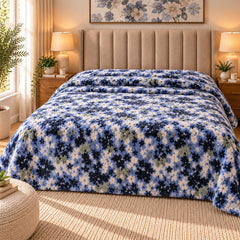Denim Sage Sherpa Blanket