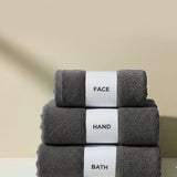 Pure Cloud Ultra Soft Towel Charcoal Grey (Pack of 3)