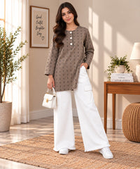 Mocha Diamond Co-ord Set - The Idea